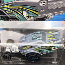 Load image into Gallery viewer, Hot Wheels 2023 HW Poppa Wheelie Grey #186 HW Drag Strip 8/10 New Long Card
