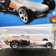 Load image into Gallery viewer, Hot Wheels 2023 Rockin Railer Grey #171 HW Drag Strip 6/10 New Long Card
