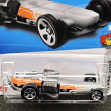 Load image into Gallery viewer, Hot Wheels 2023 Rockin Railer Grey #171 HW Drag Strip 6/10 New Long Card
