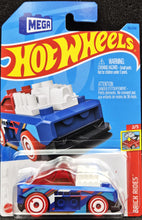 Load image into Gallery viewer, Hot Wheels 2023 Custom Small Block Blue #30 Brick Rides 2/5 New Long Card
