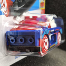 Load image into Gallery viewer, Hot Wheels 2023 Custom Small Block Blue #30 Brick Rides 2/5 New Long Card
