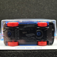 Load image into Gallery viewer, Hot Wheels 2023 Custom Small Block Blue #30 Brick Rides 2/5 New Long Card
