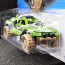 Load image into Gallery viewer, Hot Wheels 2023 Sand Burner Light Green Baja Blazers 7/10 New Long Card
