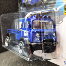 Load image into Gallery viewer, Hot Wheels 2023 &#39;57 Jeep FC Blue Baja Blazers 2/10 New Long Card
