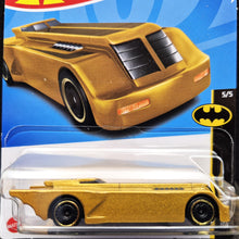 Load image into Gallery viewer, Hot Wheels 2023 Batman: The Animated Series Gold #169 Batman 5/5 New Long Card
