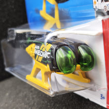 Load image into Gallery viewer, Hot Wheels 2023 Skyfire Black #239 HW Rescue 8/10 New Long Card
