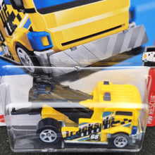 Load image into Gallery viewer, Hot Wheels 2023 Heavy Hitcher Yellow #247 HW Rescue 9/10 New Long Card
