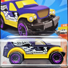 Load image into Gallery viewer, Hot Wheels 2023 Power Panel Purple #189 HW Hot Trucks 5/10 New Long Card
