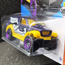 Load image into Gallery viewer, Hot Wheels 2023 Power Panel Purple #189 HW Hot Trucks 5/10 New Long Card
