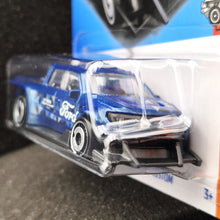 Load image into Gallery viewer, Hot Wheels 2023 Ford F-150 Lightning Custom Dark Blue #226 HW Hot Trucks 9/10 New Long Card
