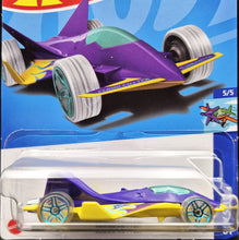 Load image into Gallery viewer, Hot Wheels 2023 Cloud Cutter Purple #162 Sky Show 5/5 New Long Card
