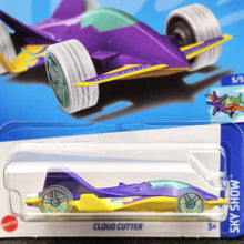 Load image into Gallery viewer, Hot Wheels 2023 Cloud Cutter Purple #162 Sky Show 5/5 New Long Card
