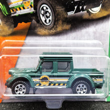 Load image into Gallery viewer, Matchbox 2017 Swamp Raider Dark Green #115 MBX Explorers New Long Card
