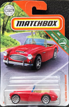 Load image into Gallery viewer, Matchbox 2018 &#39;63 Austin Healey 3000 MK2 Roadster Red #87 MBX Road Trip 21/35 New
