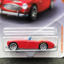 Load image into Gallery viewer, Matchbox 2018 &#39;63 Austin Healey 3000 MK2 Roadster Red #87 MBX Road Trip 21/35 New
