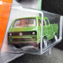 Load image into Gallery viewer, Matchbox 2017 Volkswagen Transporter Cab Green #95 MBX Explorers New Long Card
