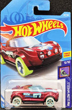 Load image into Gallery viewer, Hot Wheels 2018 Hi Beam Dark Red #162 HW Glow Wheels 9/10 New Long Card
