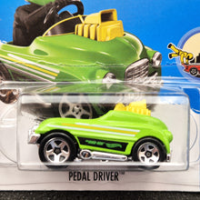 Load image into Gallery viewer, Hot Wheels 2017 Pedal Driver Lime Green #301 HW Ride-Ons 5/5 New
