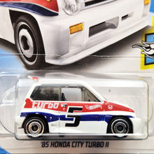 Load image into Gallery viewer, Hot Wheels 2018 &#39;85 Honda City Turbo II WHite #190 HW Speed Graphics 10/10 New Long Card
