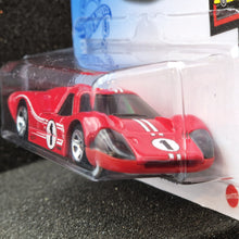 Load image into Gallery viewer, Hot Wheels 2021 &#39;67 Ford GT40 MK.IV Red #106 HW Race Day 8/10 New Long Card
