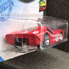 Load image into Gallery viewer, Hot Wheels 2021 &#39;67 Ford GT40 MK.IV Red #106 HW Race Day 8/10 New Long Card
