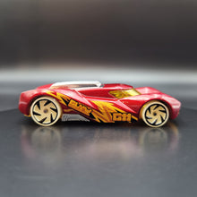 Load image into Gallery viewer, Hot Wheels 2018 Power Surge Red HW Glow Wheels 5 Pack Exclusive
