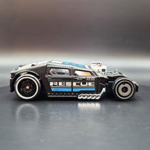 Load image into Gallery viewer, Hot Wheels 2022 Lethal Diesel Matte Black #121 HW Rescue 2/10
