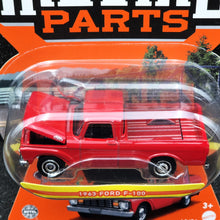 Load image into Gallery viewer, Matchbox 2023 1963 Ford F-100 V8 Red Moving Parts Series 18/54 New - Rare
