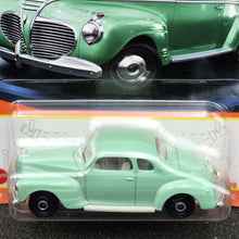 Load image into Gallery viewer, Matchbox 2023 1941 Plymouth Coupe Pilot Green #8 MBX Showroom New Long Card
