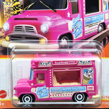 Load image into Gallery viewer, Matchbox 2023 Ice Cream King Pink #59/100 MBX Metro New Long Card
