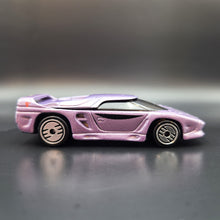 Load image into Gallery viewer, Hot Wheels 1995 Vector Avetech WX-3 Lavender #207 Mainline
