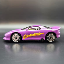 Load image into Gallery viewer, Hot Wheels 1993 Camaro Purple #202 Mainline
