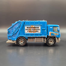 Load image into Gallery viewer, Matchbox 2009 Garbage Truck Blue City Services 5 Pack Exclusive
