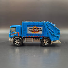 Load image into Gallery viewer, Matchbox 2009 Garbage Truck Blue City Services 5 Pack Exclusive
