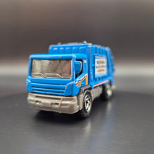 Load image into Gallery viewer, Matchbox 2009 Garbage Truck Blue City Services 5 Pack Exclusive
