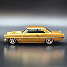 Load image into Gallery viewer, Hot Wheels 2023 &#39;66 Chevy Nova Gold Fast and Furious Premium
