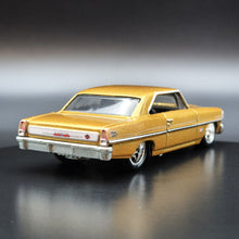Load image into Gallery viewer, Hot Wheels 2023 &#39;66 Chevy Nova Gold Fast and Furious Premium
