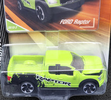 Load image into Gallery viewer, Majorette 2019 Ford F-150 Raptor Lime Green #201D Racing Cars New
