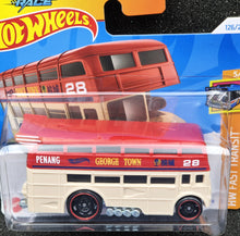 Load image into Gallery viewer, Hot Wheels 2024 Trouble Decker Tan &amp; Red #126 HW Fast Transit 5/5 New
