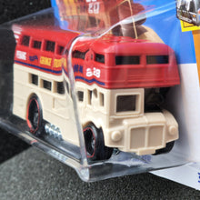 Load image into Gallery viewer, Hot Wheels 2024 Trouble Decker Tan &amp; Red #126 HW Fast Transit 5/5 New
