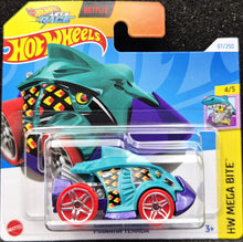 Load image into Gallery viewer, Hot Wheels 2024 Piranha Terror Teal #87 HW Mega Bite 4/5 New
