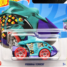 Load image into Gallery viewer, Hot Wheels 2024 Piranha Terror Teal #87 HW Mega Bite 4/5 New
