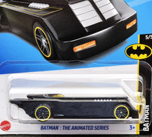 Load image into Gallery viewer, Hot Wheels 2024 Batman: The Animated Series Matte Black #177 Batman 5/5 New Long Card
