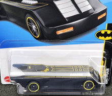Load image into Gallery viewer, Hot Wheels 2024 Batman: The Animated Series Matte Black #177 Batman 5/5 New Long Card
