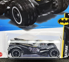 Load image into Gallery viewer, Hot Wheels 2024 Batman: Arkham Knight Batmobile Black #149 Batman 4/5 New Long Card
