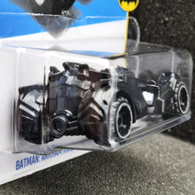 Load image into Gallery viewer, Hot Wheels 2024 Batman: Arkham Knight Batmobile Black #149 Batman 4/5 New Long Card
