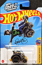 Load image into Gallery viewer, Hot Wheels 2024 Wheelie Chair Black #64 HW Xtreme Sports 3/5 New Long Card
