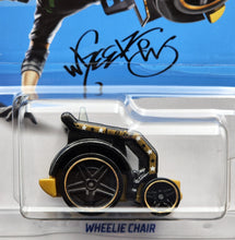Load image into Gallery viewer, Hot Wheels 2024 Wheelie Chair Black #64 HW Xtreme Sports 3/5 New Long Card
