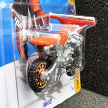 Load image into Gallery viewer, Hot Wheels 2024 HW450F Motorbike Orange #130 HW Xtreme Sports 5/5 New
