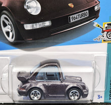 Load image into Gallery viewer, Hot Wheels 2024 Porsche 911 Turbo 3.6 (964) Dark Purple #199 Tooned 2/5 New Long Card
